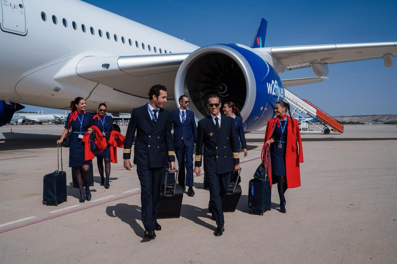 Equipo de pilotos y tripulación de cabina